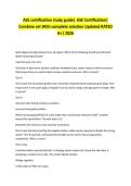 ASE certification study guide&vert; ASE Certification&vert; Combine set With complete solution Updated RATED A&plus;&vert; 2026