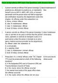 Texas Jurisprudence EMT Exam Test Questions with Answers Rated A