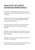NU664C EXAM 2 2026 COMPLETE  QUESTIONS AND ANSWERS GRADED A&plus; 