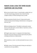 NU664C EXAM 2 2026 TEST PAPER SOLVED  QUESTIONS AND SOLUTIONS 