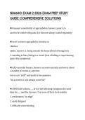 NU664C EXAM 2 2026 EXAM PREP STUDY  GUIDE COMPREHENSIVE SOLUTIONS 