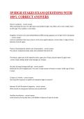 3P HIGH STAKES EXAM QUESTIONS WITH 100&percnt; CORRECT ANSWERS