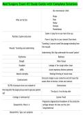 Med Surgery Exam &num;3 Study Guide with Complete Solutions