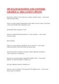 3PS EXAM QUESTION AND ANSWERS GRADED A&plus; 2026 LATEST UPDATE