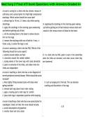 Med Surg 2 Final ATI book Questions with Answers Graded A&plus;