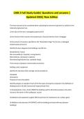 CAIB 2 Full Study Guide&vert; Questions and answers &vert; Updated 2026&vert; New Edition