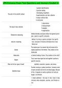 LPN Entrance Exam Test Questions and Answers Graded A&plus;