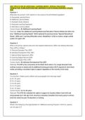 SEVI TEST &num;2 &lpar;WELSH ADDITIONAL LEARNING NEEDS &sol; SPECIAL EDUCATION EXAM&sol;ACTUAL EXAM QUESTIONS AND ANSWERS PLUS RATIONALES&sol;NEWEST UPDATE 2026
