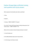 Enphase Storage design certification training exam questions with correct answers
