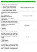 NURS 623 Exam 3 Practice&sol;Review Questions with Verified Answers Rated A