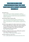 WGU D358 GLOBAL HRM COMPREHENSIVE FINAL TEST 2026 QUESTIONS WITH CORRECT ANSWERS GRADED A&plus;