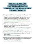 WGU D358 GLOBAL HRM COMPREHENSIVE PRACTICE EXAMINATION 2026 QUESTIONS WITH ANSWERS GRADED A&plus;