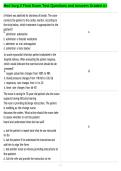 Med Surg 2 Final Exam Test Questions and Answers Graded A&plus;
