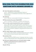 WGU D486 PRACTICE EXAMINATION 2026 QUESTIONS WITH ANSWERS GRADED A&plus;