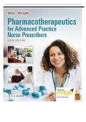 TEST BANK FOR Pharmacotherapeutics for Advanced Practice Nurse Prescribers Sixth Edition by Teri Moser Woo ISBN&colon; 978-1719648035 COMPLETE GUIDE ALL CHAPTERS COVERED 100&percnt; VERIFIED A&plus; GRADE ASSURED&excl;&excl;&excl;&excl;NEW LATEST UPDATE&excl;&excl;&excl;&excl;