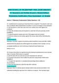 OHIO SCHOOL OF PHLEBOTOMY FINAL EXAM 2026&sol;2027 &vert; 131 Questions and Verified Answers &vert; Newest Edition &vert; Phlebotomy Certification &vert; Pass Guaranteed - A&plus; Graded