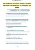 2023 NGN RN HESI EXIT EXAM - Version 1 &lpar;V1&rpar; All 160 Qs  & As Included - Guaranteed Pass A&plus; &lpar;All Brand NewQ&APics  Included&rpar; 