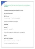 Nail Technician Ohio State Board Exam with correct detailed answers