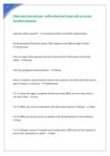 Ohio state board exam - nail technician Exam with accurate detailed solutions