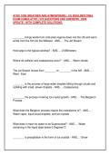 ATOC 1050 &lpar;WEATHER AND ATMOSPHERE&rpar; - CU BOULDER FINAL  EXAM CUMULATIVE &vert; 576 QUESTIONS AND ANSWERS &vert; 2026  UPDATE &vert; WITH COMPLETE SOLUTIONS&period;