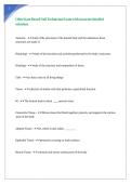 Ohio State Board Nail Technician Exam with accurate detailed solutions