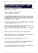 AMCA CMAC Practice Test 1 &ndash; 2026 Questions and Answers