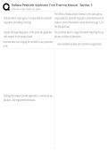 Indiana Pesticide Applicator Core Training Manual Section 1 2025 Complete Study Material