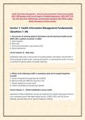 Health Information Management &ndash; Records & Documentation Practice Exam Updated  2026 &vert; 200 Questions with Correct Answers & Detailed Explanations &vert; RHIA&comma; RHIT&comma; CCS&comma;  CCA&comma; CPC Exam Prep &vert; HIM Records&comma; Documentation Standards&comma; ROI&comma; HIPAA&comma; Coding&comma;  Quality Ma