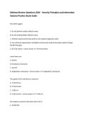 Edelman Review Questions 2026 &ndash; Security Principles and Information Systems Practice Study Guide