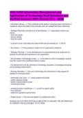 WGU C468 Information Management and Application of Technology Real Questions and Verified Answers 100&percnt; Correct &lpar;A&plus;&rpar; &ndash; 2026