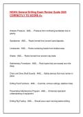 NGWA General Drilling Exam Review Guide 2025  CORRECTLY TO SCORE A&plus;