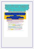 NR566 Week 4 Midterm Final Exam Due 1st February 2026  Complete Actual Exam Questions 1- 100 NR566 Advanced  Pharmacology For Care Of The Family NR 566 Midterm and  Finals Examplify Online Proctored Exam Questions and  Answers &vert; 100&percnt; Pass Guaranteed &vert; Gra