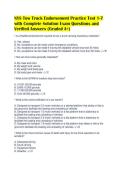 NYS Tow Truck Endorsement Practice Test 1-7 with Complete Solution Exam Questions and Verified Answers &lpar;Graded A&plus;&rpar;