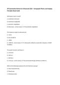SPI Examination Review for Ultrasound 2026 &ndash; Sonography Physics and Imaging Principles Study Guide