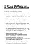 IC3 GS6 Level 2 Certification Exam &ndash; Full Test with 100&percnt; Correct Answers