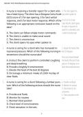  NUR 1700 Q5 Randoms &ndash; Nursing Course Material &ndash; Practice Questions Compilation