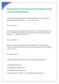Massachusetts CSL Practice and review questions with accurate detailed solutions