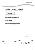PYC3714&sol;3704 2026 SEMESTER 1 ASSIGNMENT2