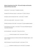 Edelman Comprehensive Exam 2026 &ndash; SPI Security Principles and Information Systems Full Review Study Guide