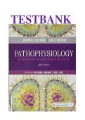 Test Bank for Pathophysiology&colon; The Biologic Basis for Disease in Adults and Children 8th Edition Complete Guide