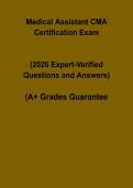 Medical Assistant CMA Certification PDF &ndash; Study Guide&comma; Practice Questions & Answers