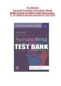 Test Bank for Maternity and Pediatric Nursing&comma; 5th Edition by Susan Ricci&comma; Terri Kyle&comma; and Susan Carman &ndash; Complete Chapter Questions and Answers for Maternal Child Nursing Exam Preparation and Clinical Success
