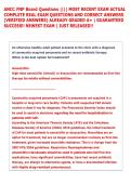 ANCC FNP Board Questions &vert;&vert;&vert;&vert; MOST RECENT EXAM ACTUAL  COMPLETE REAL EXAM QUESTIONS AND CORRECT ANSWERS  &lpar;VERIFIED ANSWERS&rpar; ALREADY GRADED A&plus; &vert; GUARANTEED  SUCCESS&excl;&excl; NEWEST EXAM &vert; JUST RELEASED&excl;&excl; 