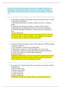LATEST MULTISTATE BAR EXAMINATION &lpar;MBE&rpar; &lpar;PART OF CA BAR&rpar; REAL EXAM QUESTIONS AND 100&percnt; VERIFIED CORRECT ANSWERS WITH WELL EXPLANATIONS 2026&vert; ALREADY GRADE A&plus;&period;