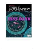 Test Bank for Lehninger Principles of Biochemistry&comma; 8th Edition by David L&period; Nelson and Michael M&period; Cox &ndash; Complete Chapter Questions and Answers for Biochemistry Exam Preparation and Academic Success