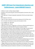 AAERT CER Exam Test &lpar;2026&sol;2027&rpar; &ndash; Comprehensive Questions and Verified Answers Grade A&plus; Study Guide