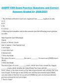 Package deal for CER Exam Test &lpar;2026&sol;2027&rpar; &ndash; Comprehensive Questions and Verified Answers Grade A&plus; Study Guide
