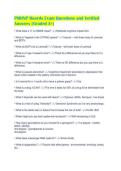 PMHNP Boards Exam Questions and Verified Answers &lpar;Graded A&plus;&rpar;