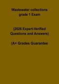 Wastewater Collections Grade 1 PDF &ndash; Study Guide&comma; Questions & Exam Prep