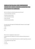 Stahl Psychopharmacology Chapter Substance Abuse and Reward Systems Practice Questions and Answers LATEST AND Comprehensive Study Material